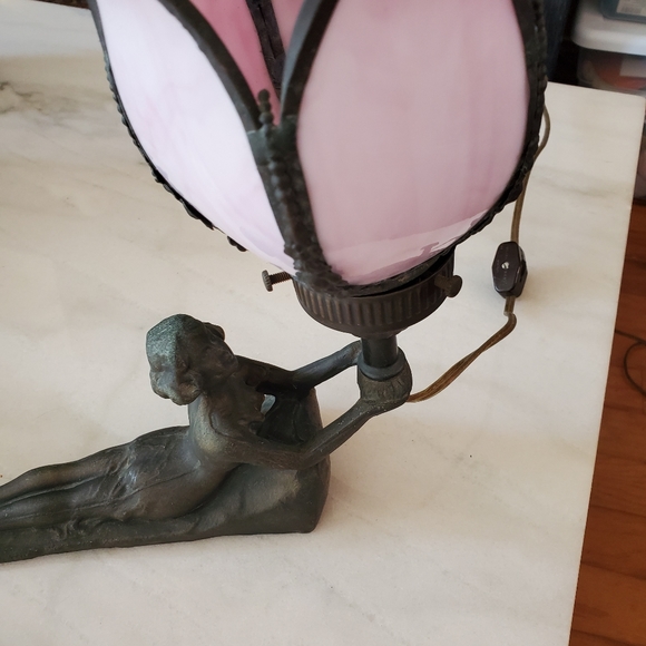 * Vintage Art Deco Lamp - Picture 11 of 17